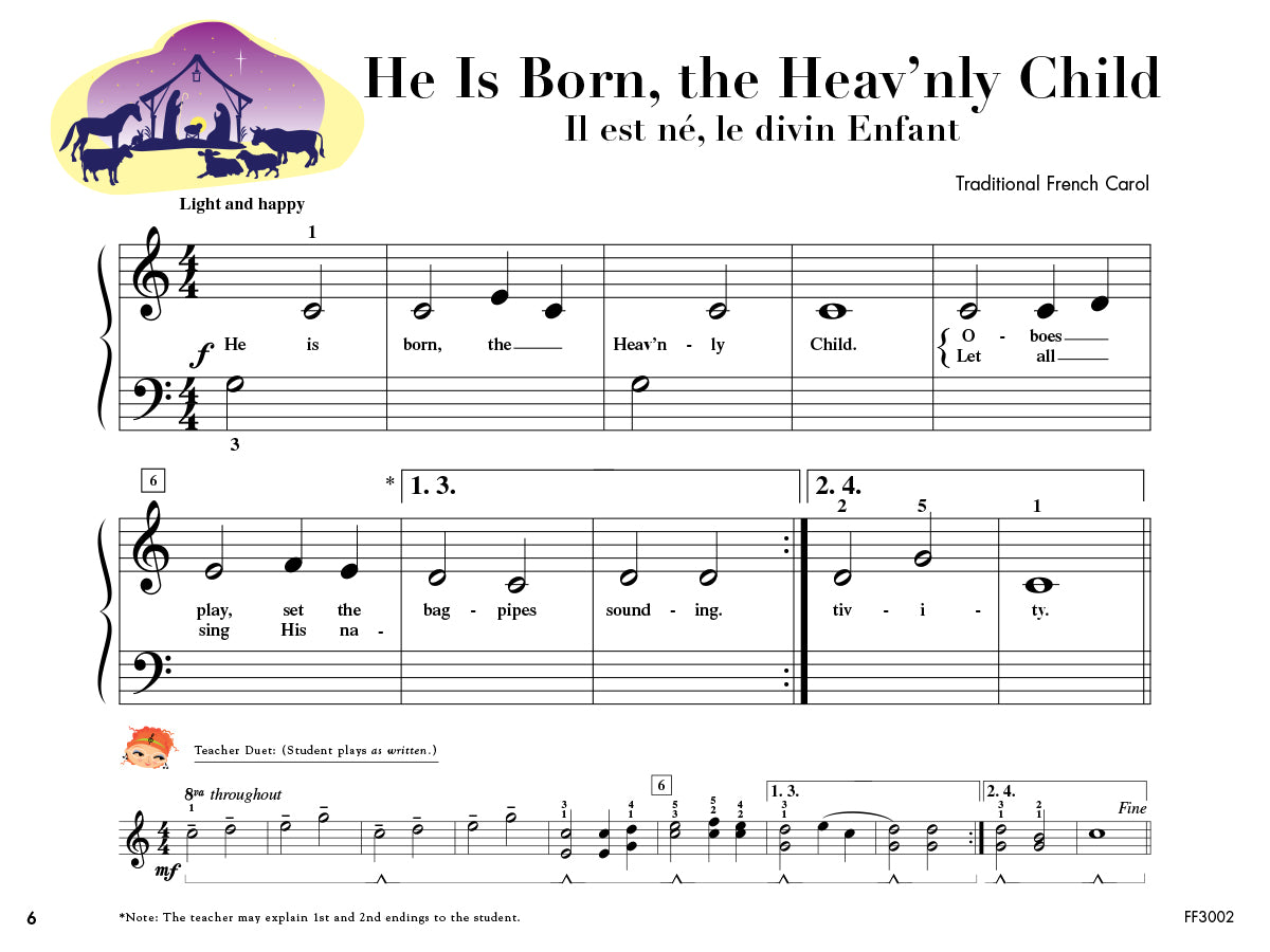 My First Piano Adventure® Christmas Book B