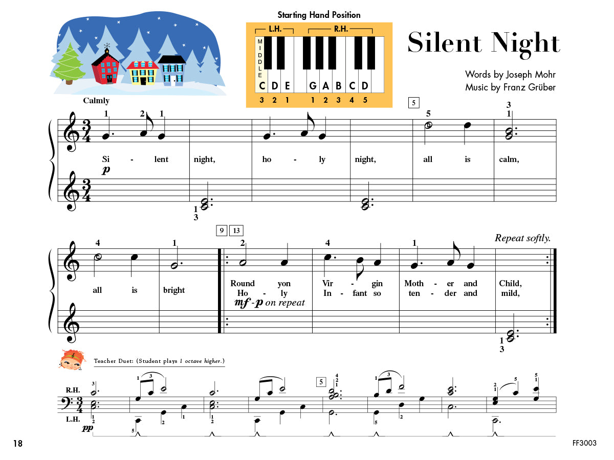 My First Piano Adventure® Christmas Book C