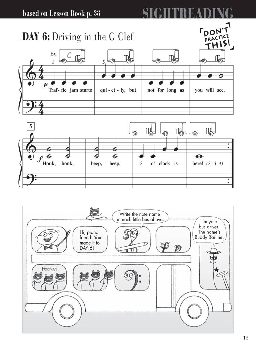 Piano Adventures® Primer Level Sightreading Book