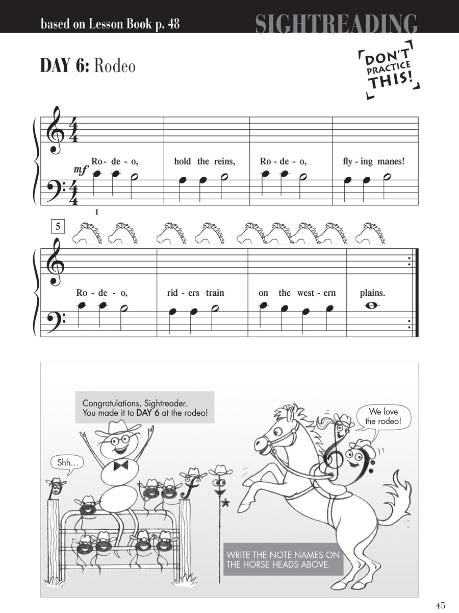Piano Adventures® Primer Level Sightreading Book