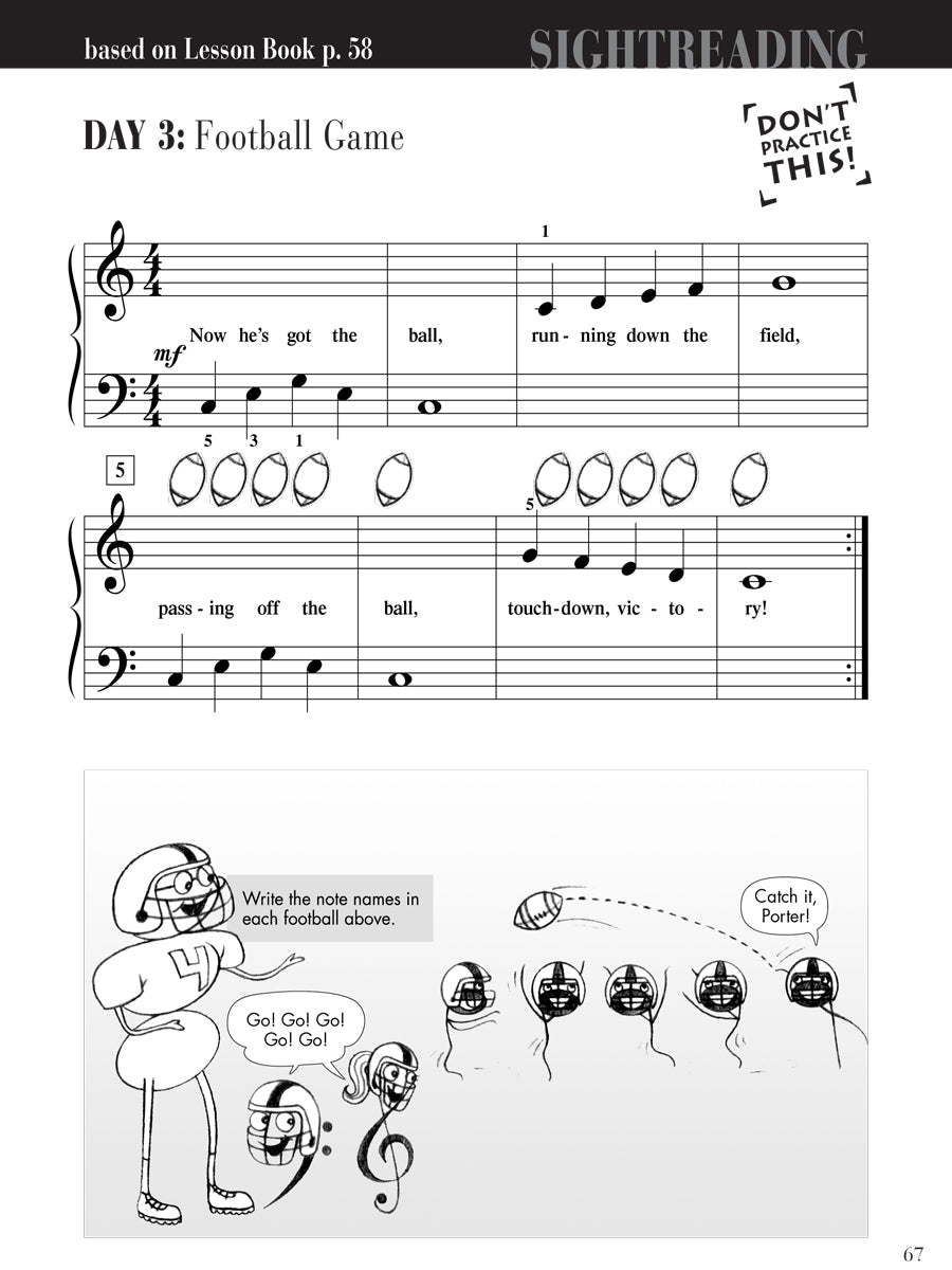Piano Adventures® Primer Level Sightreading Book