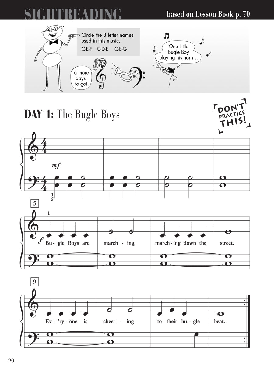 Piano Adventures® Primer Level Sightreading Book