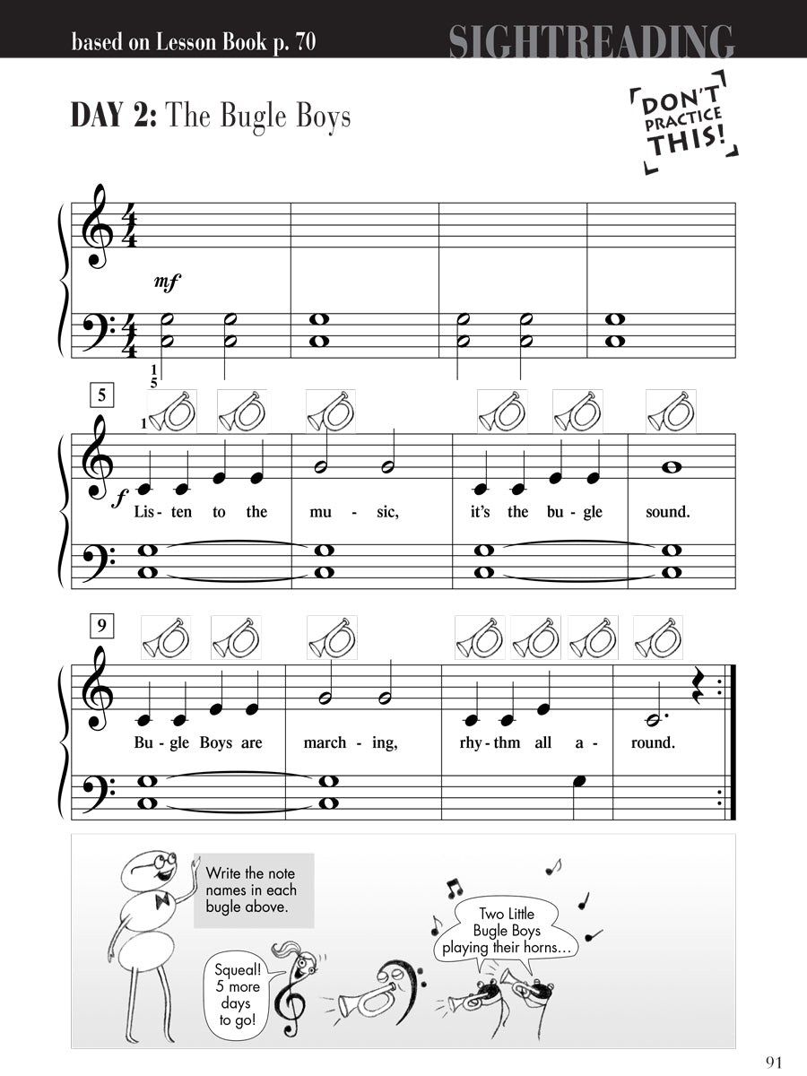 Piano Adventures® Primer Level Sightreading Book