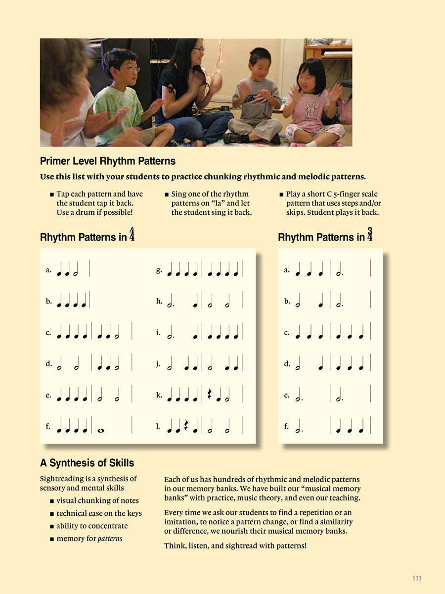 Piano Adventures® Primer Level Teacher Guide