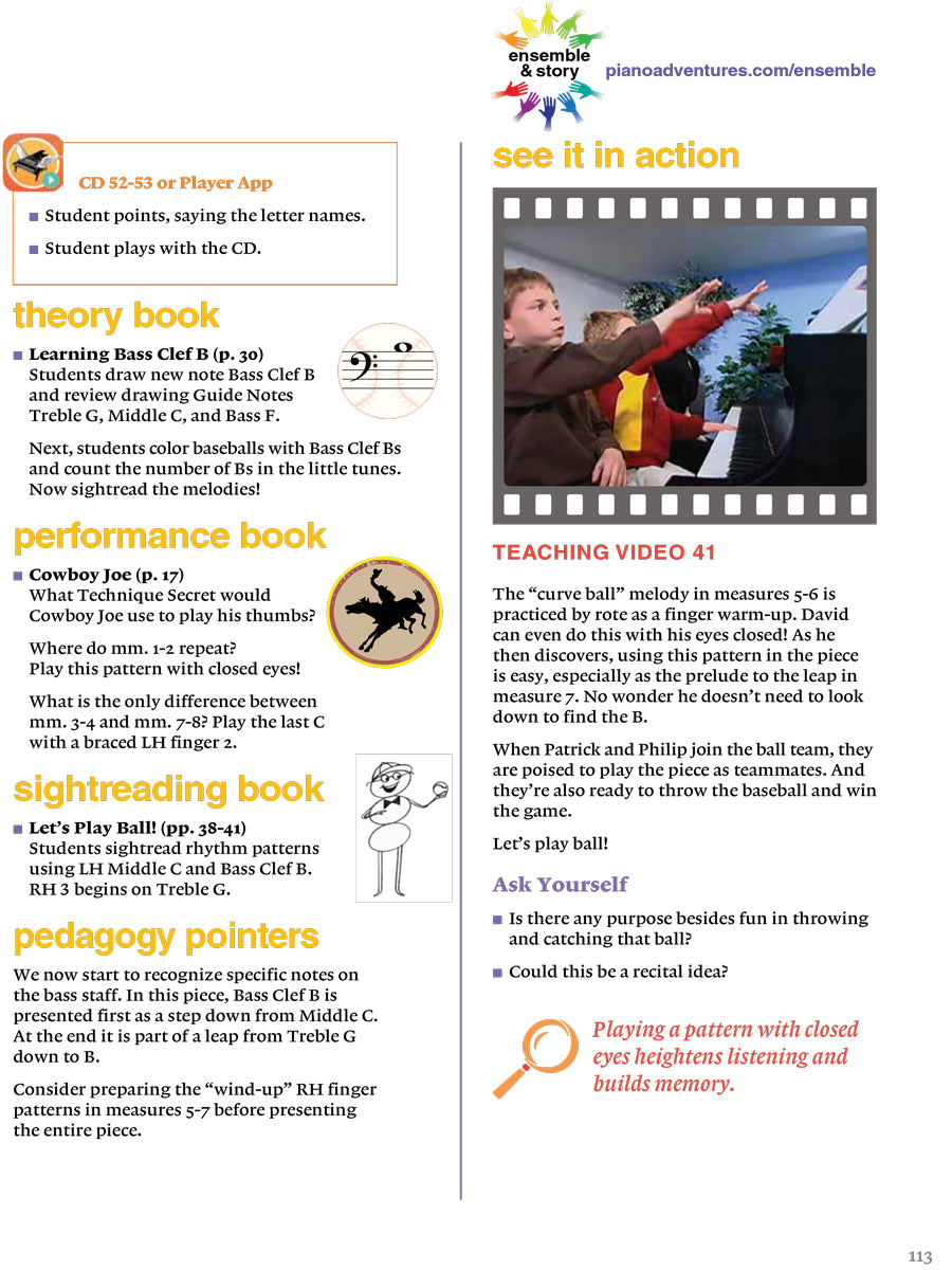 Piano Adventures® Primer Level Teacher Guide