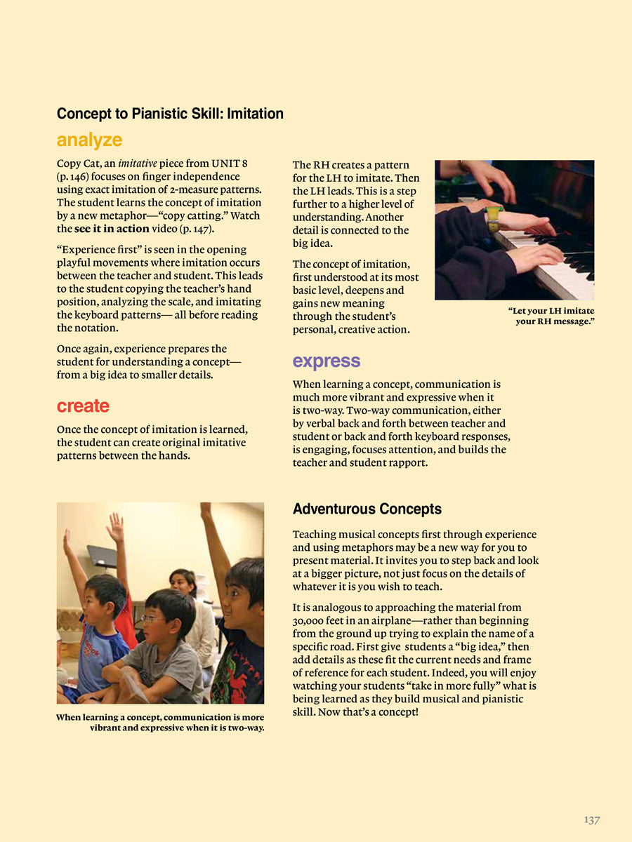 Piano Adventures® Primer Level Teacher Guide