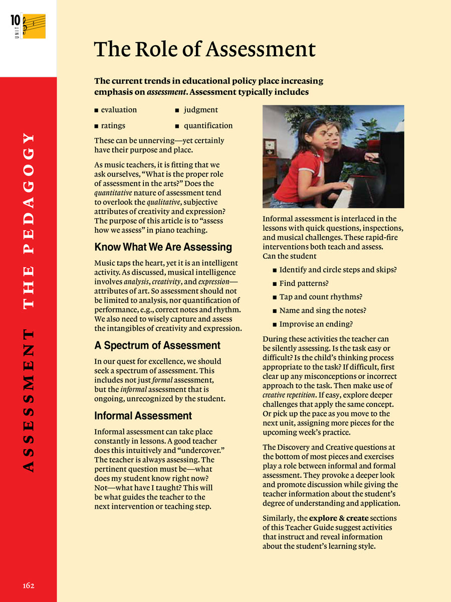 Piano Adventures® Primer Level Teacher Guide