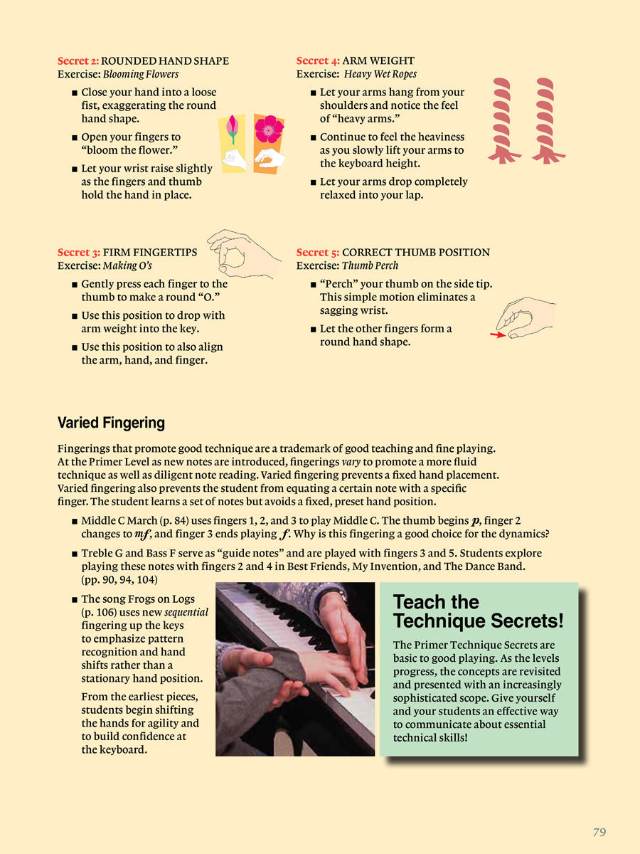 Piano Adventures® Primer Level Teacher Guide