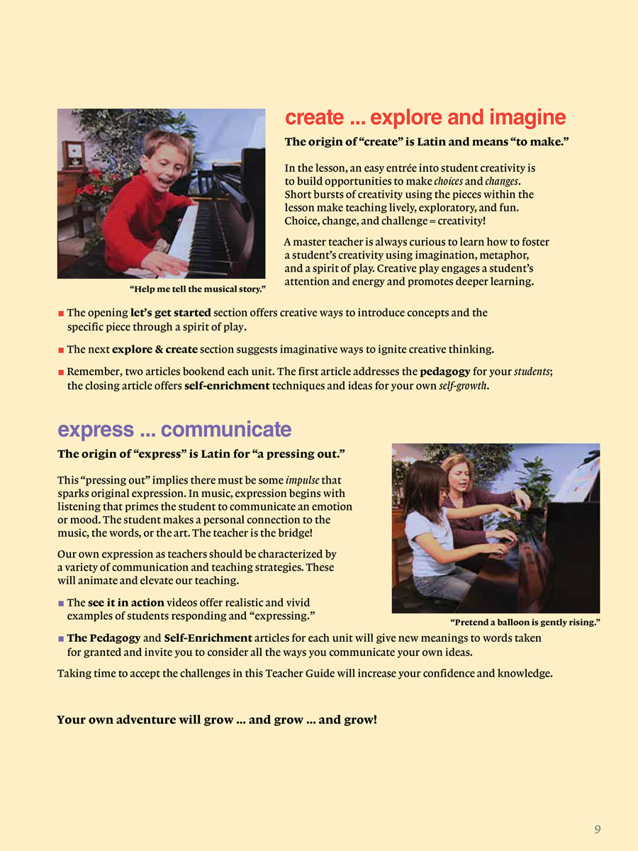 Piano Adventures® Primer Level Teacher Guide