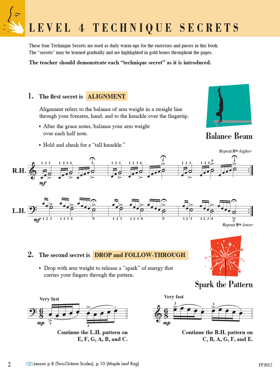 Piano Adventures® Level 4 Technique & Artistry Book