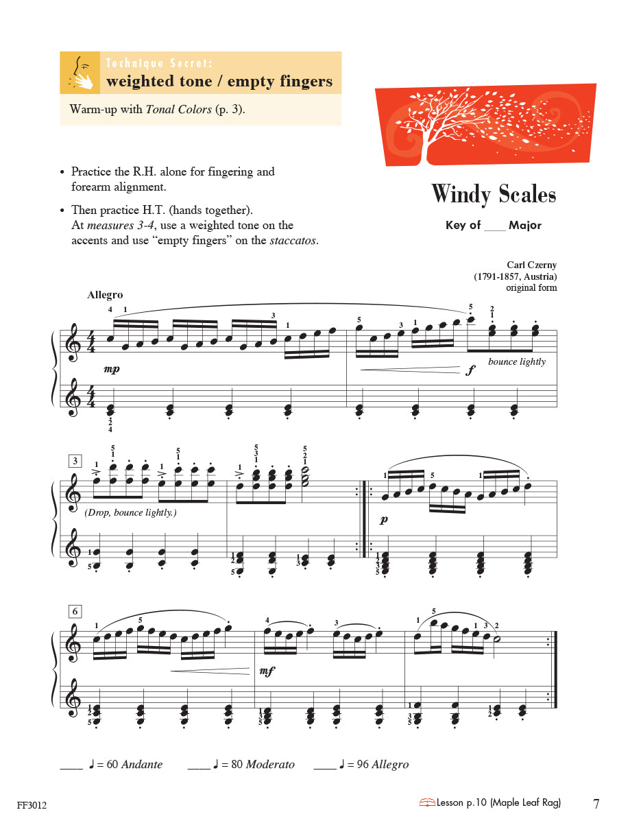 Piano Adventures® Level 4 Technique & Artistry Book