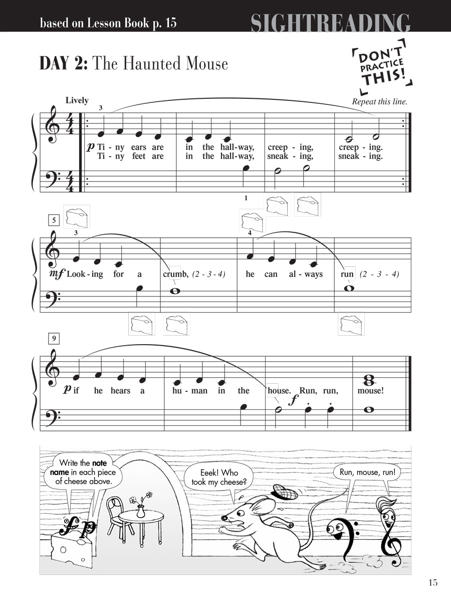 Piano Adventures® Level 1 Sightreading Book