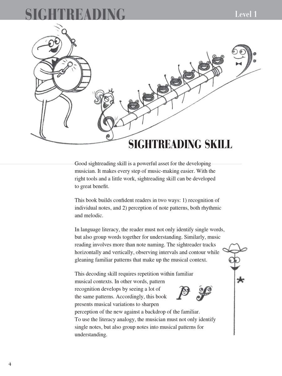 Piano Adventures® Level 1 Sightreading Book