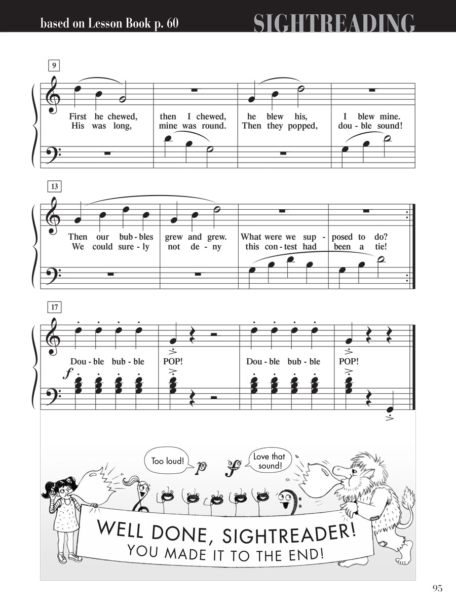 Piano Adventures® Level 1 Sightreading Book