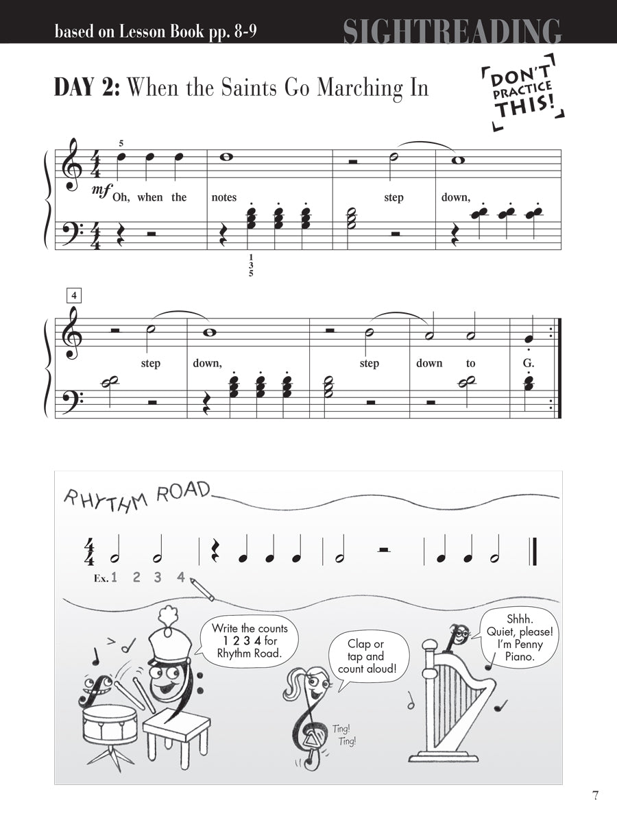 Piano Adventures® Level 2A Sightreading Book