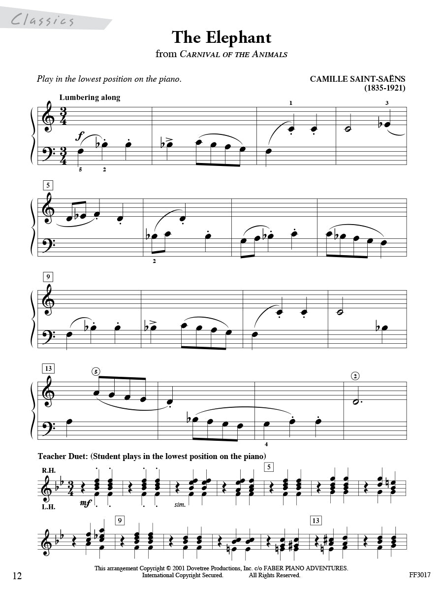 PlayTime® Piano Faber Studio Collection