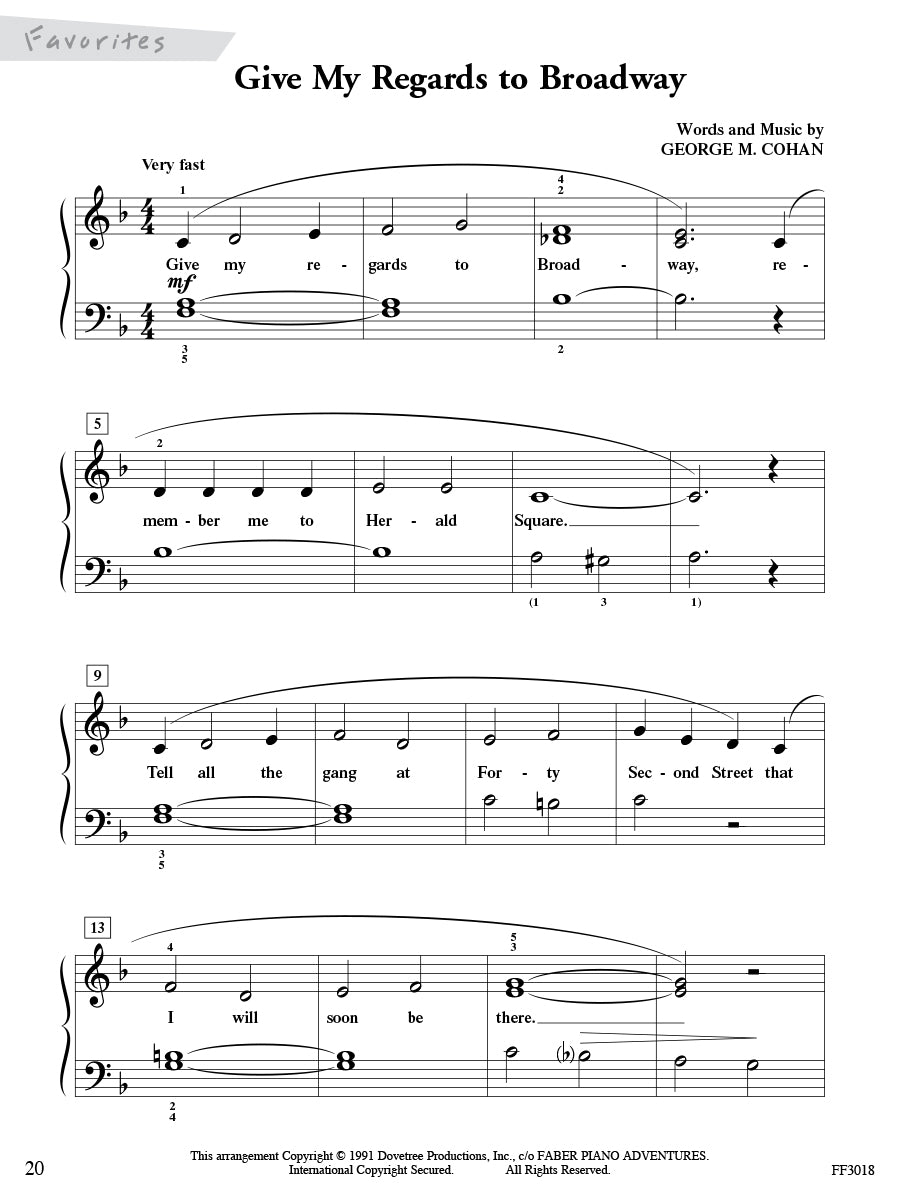 ShowTime® Piano Faber Studio Collection