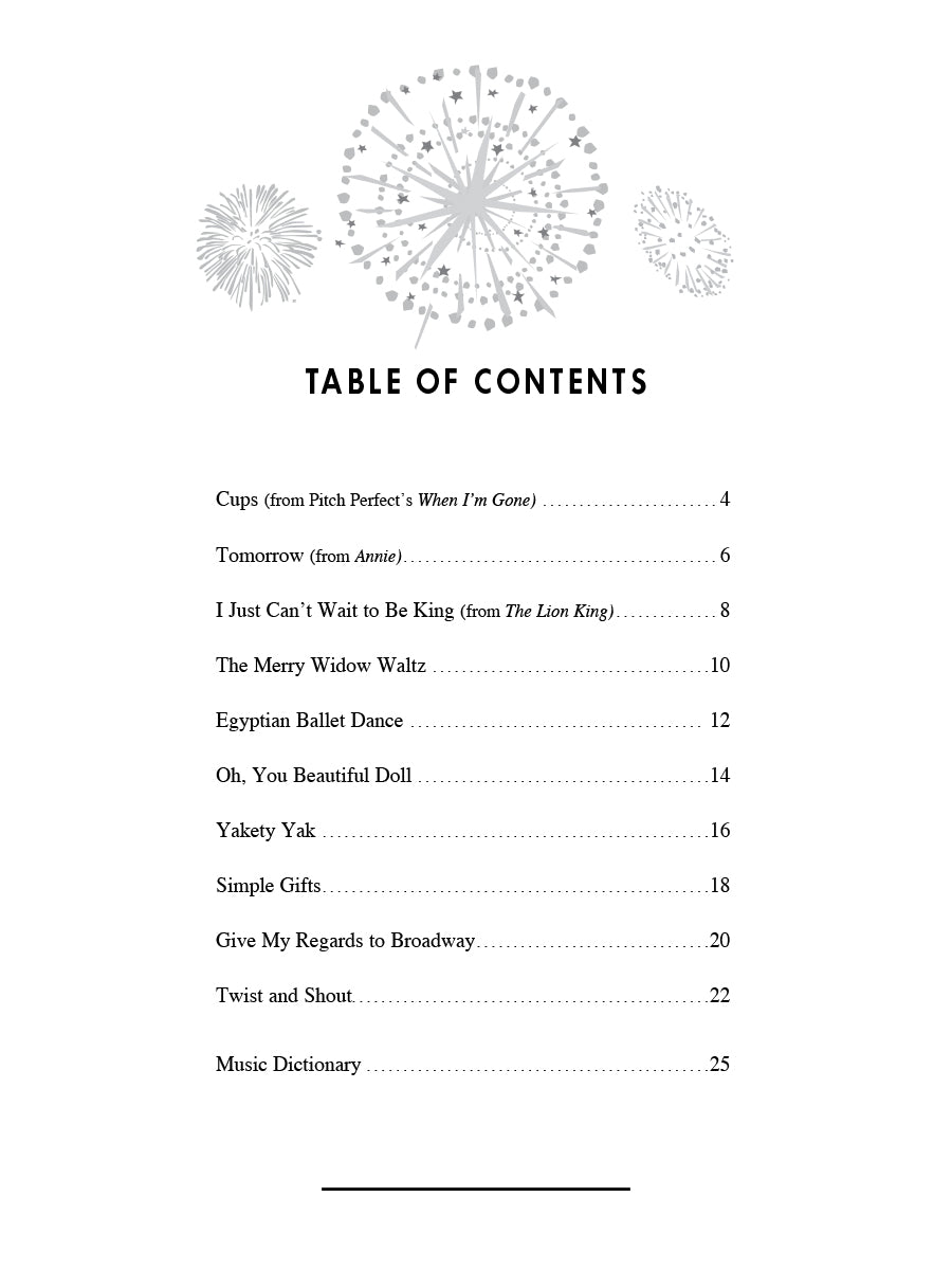 ShowTime® Piano Faber Studio Collection