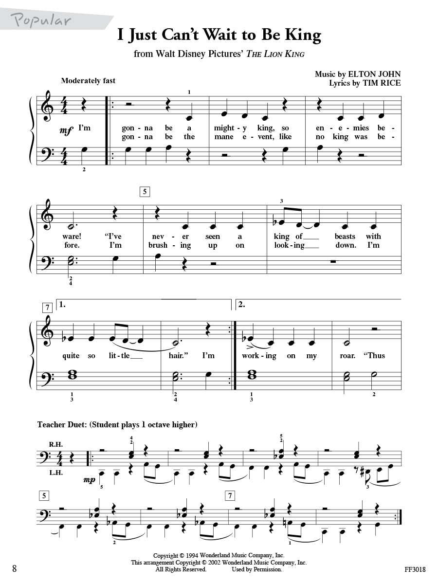 ShowTime® Piano Faber Studio Collection