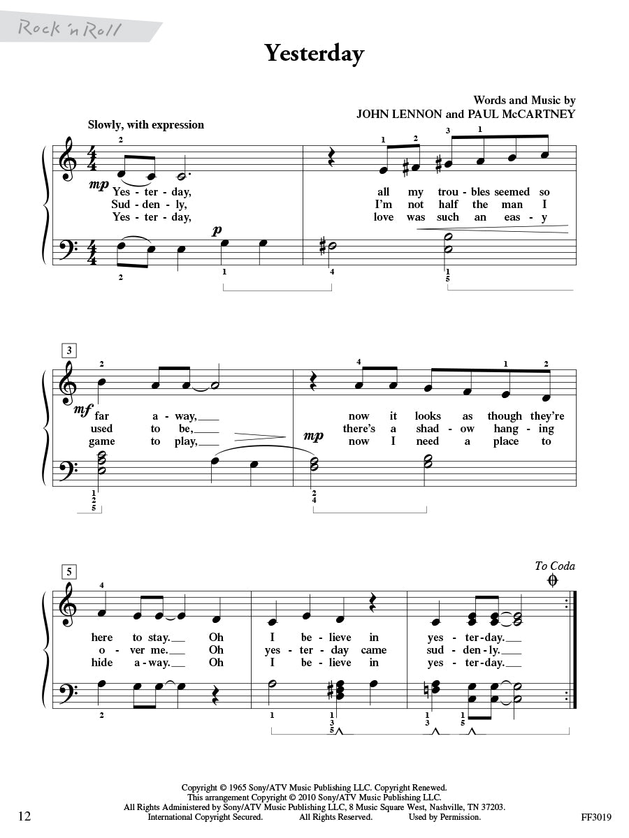 ChordTime® Piano Faber Studio Collection