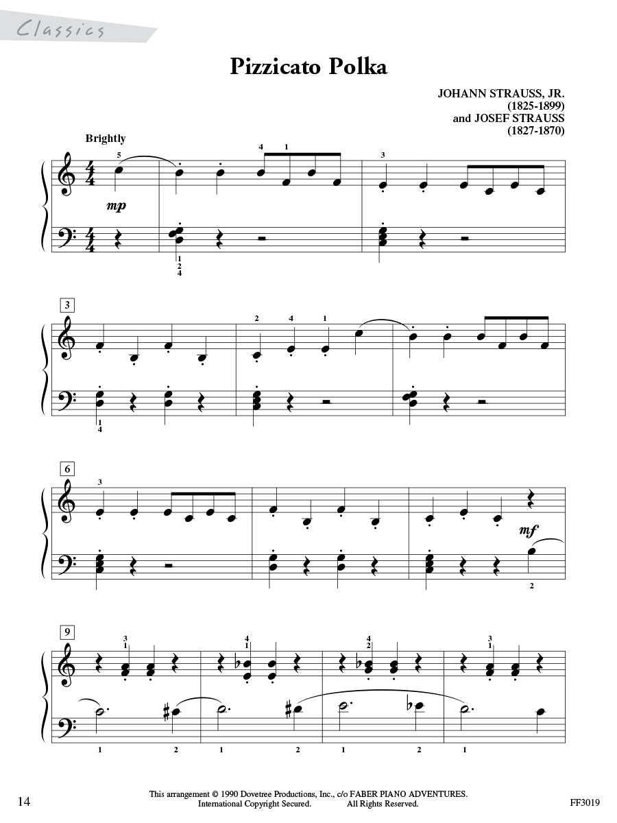 ChordTime® Piano Faber Studio Collection