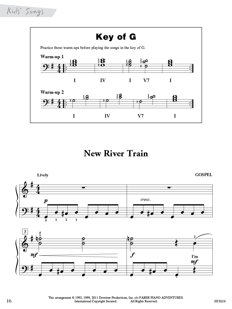 ChordTime® Piano Faber Studio Collection