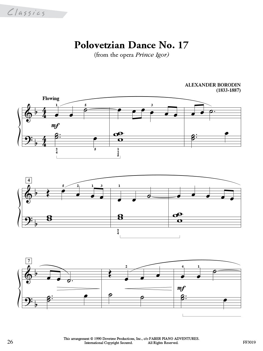 ChordTime® Piano Faber Studio Collection