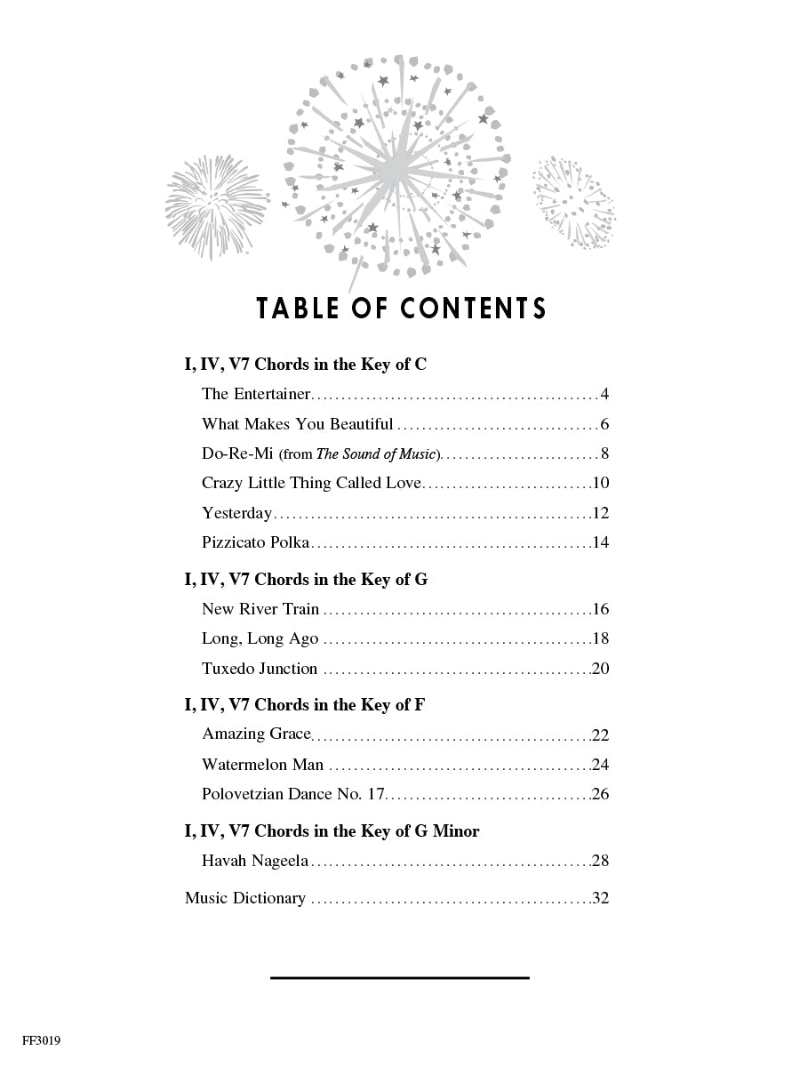 ChordTime® Piano Faber Studio Collection