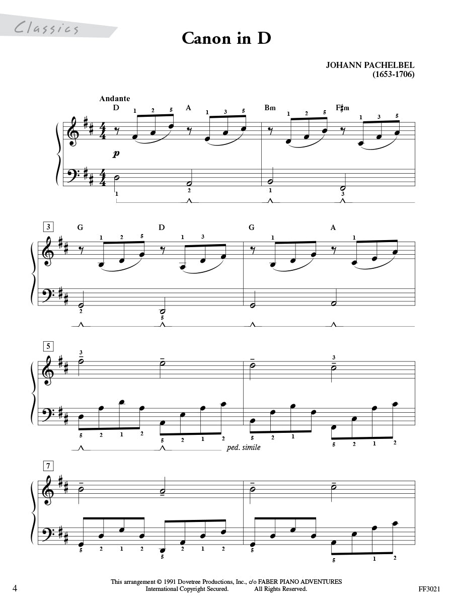 BigTime® Piano Faber Studio Collection