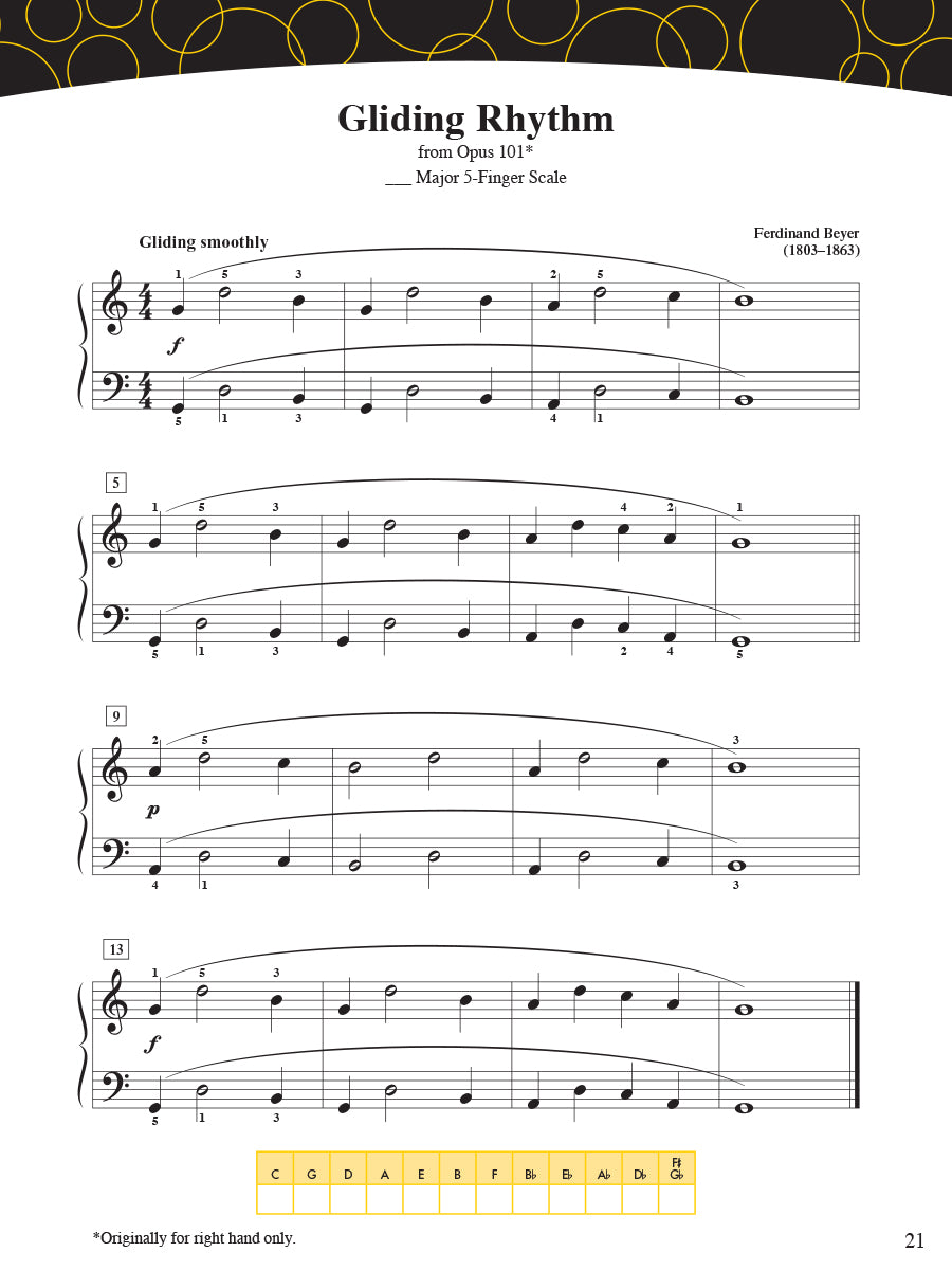 Piano Adventures Scale and Chord Book 1