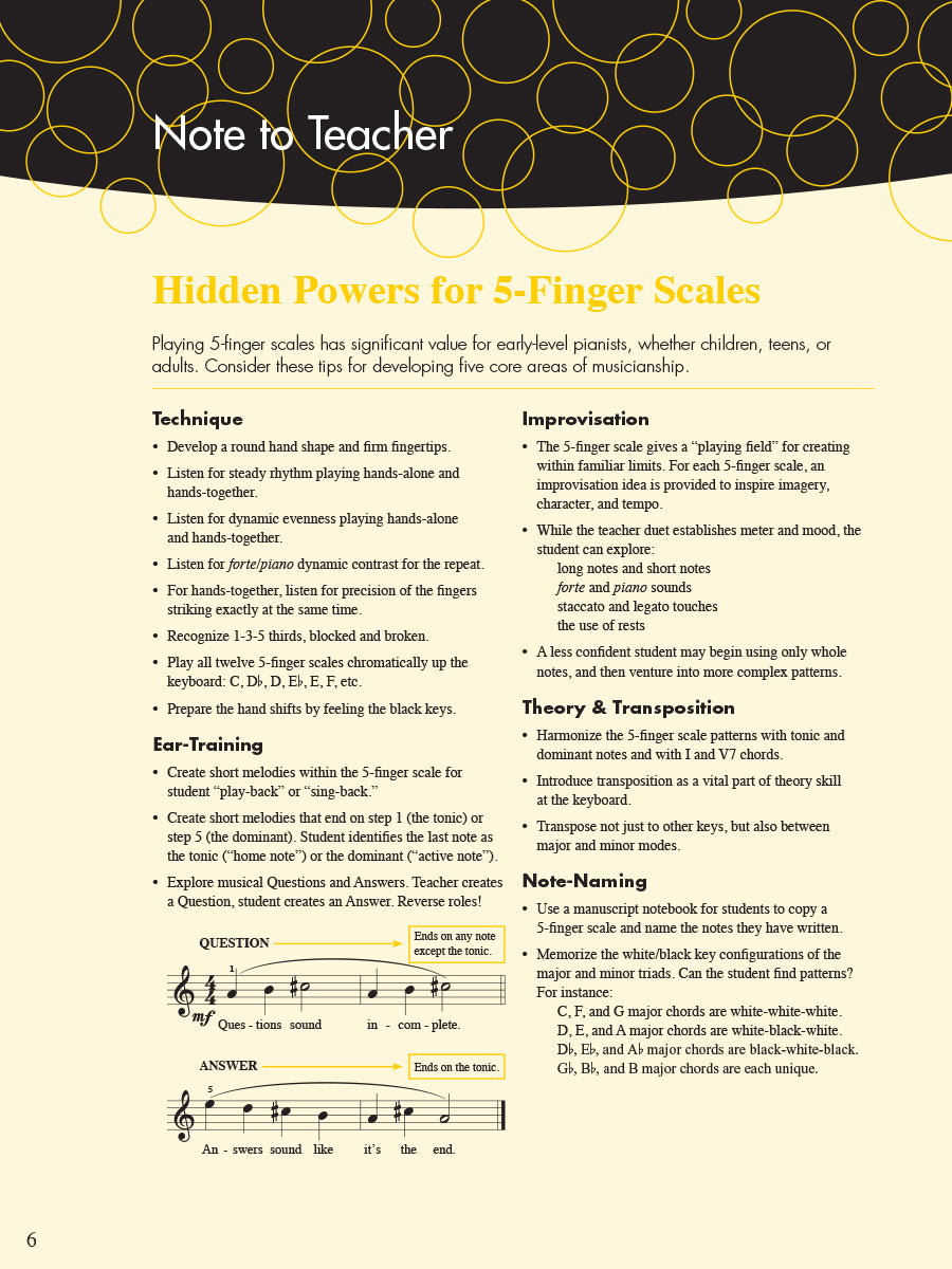 Piano Adventures Scale and Chord Book 1