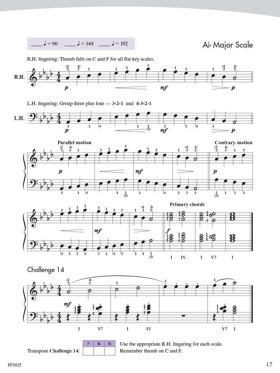 Piano Adventures Scale and Chord Book 2