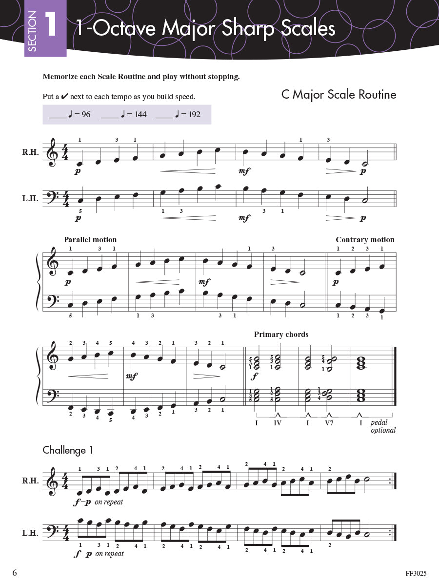 Piano Adventures Scale and Chord Book 2