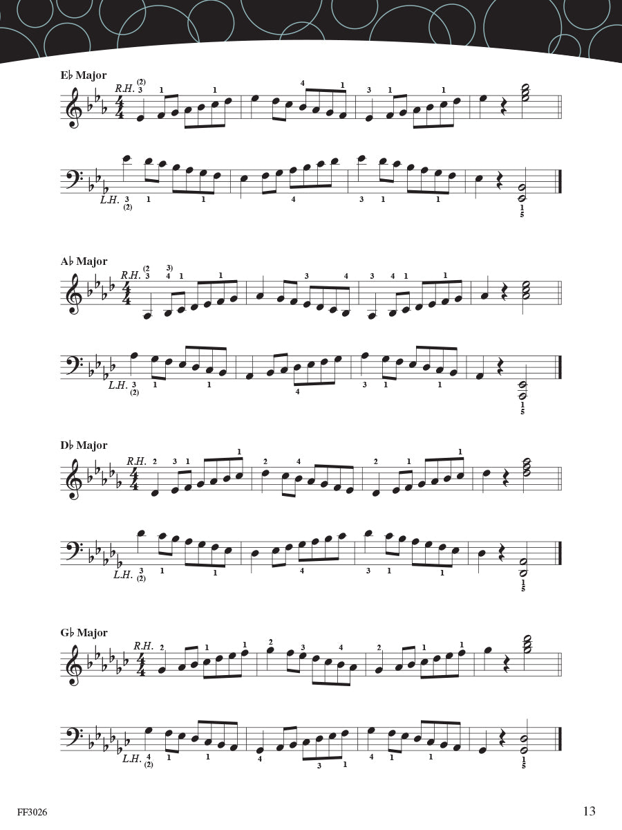 Piano Adventures Scale and Chord Book 3