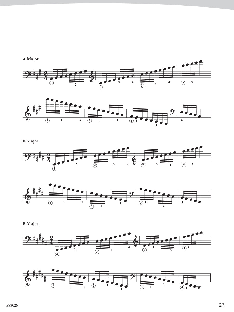 Piano Adventures Scale and Chord Book 3