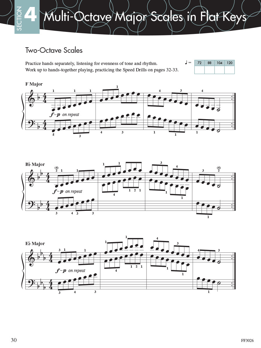 Piano Adventures Scale and Chord Book 3
