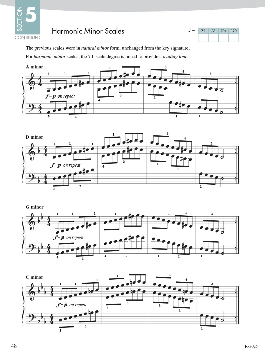 Piano Adventures Scale and Chord Book 3