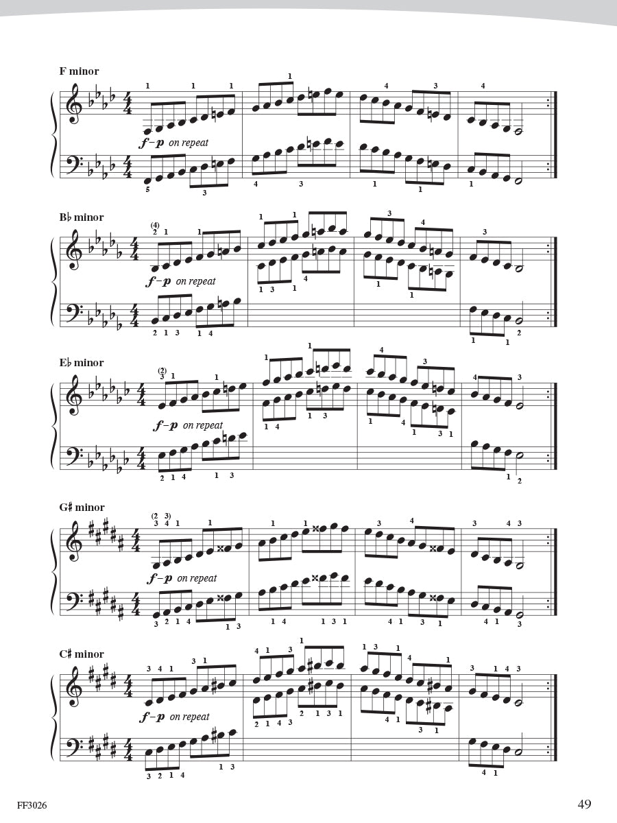 Piano Adventures Scale and Chord Book 3