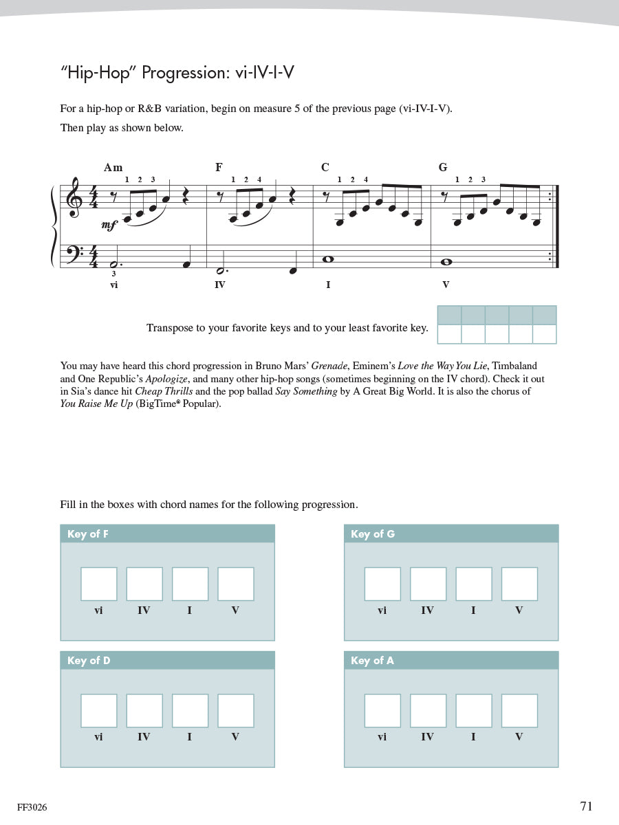 Piano Adventures Scale and Chord Book 3