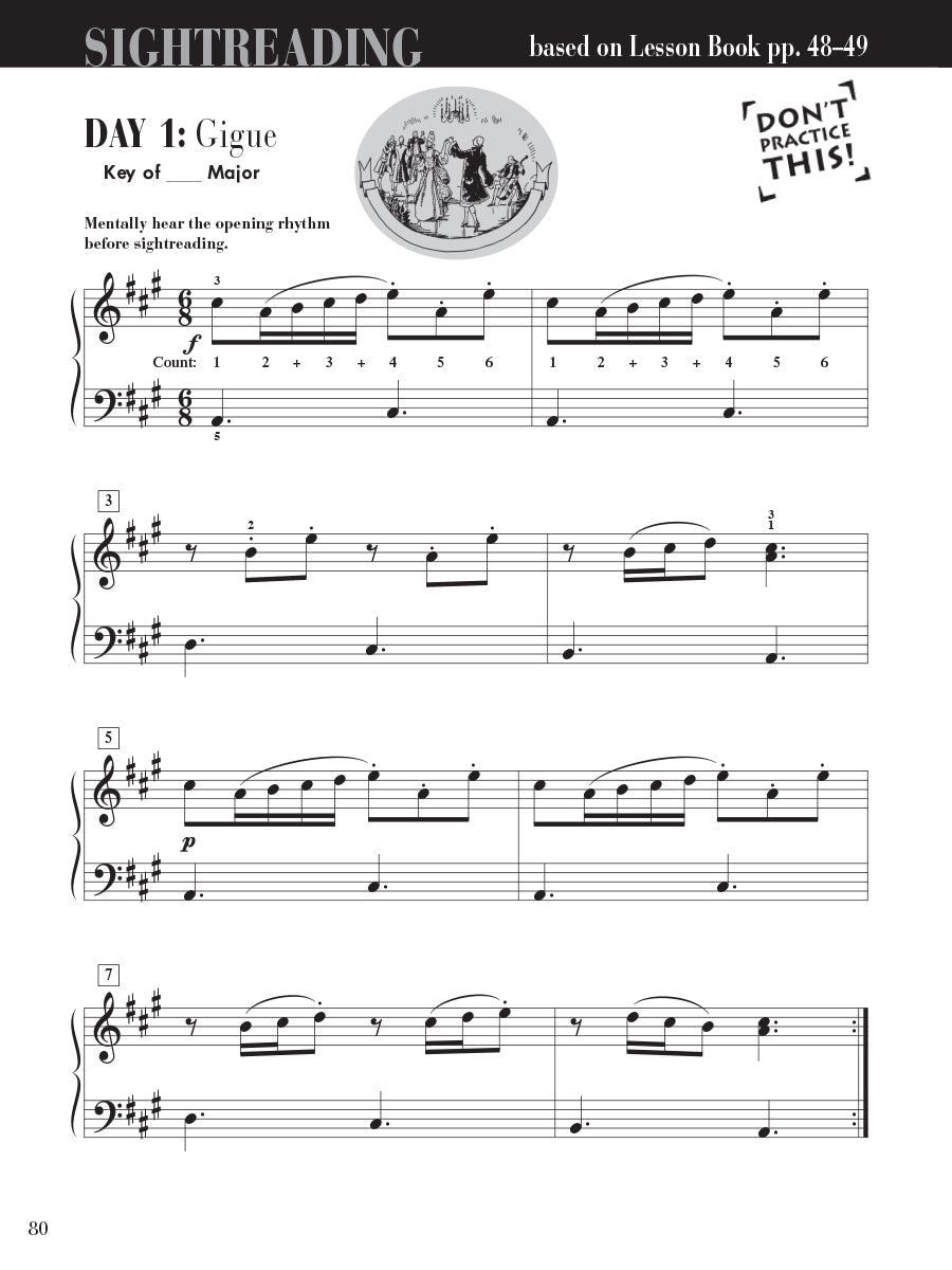 Piano Adventures® Level 4 Sightreading Book