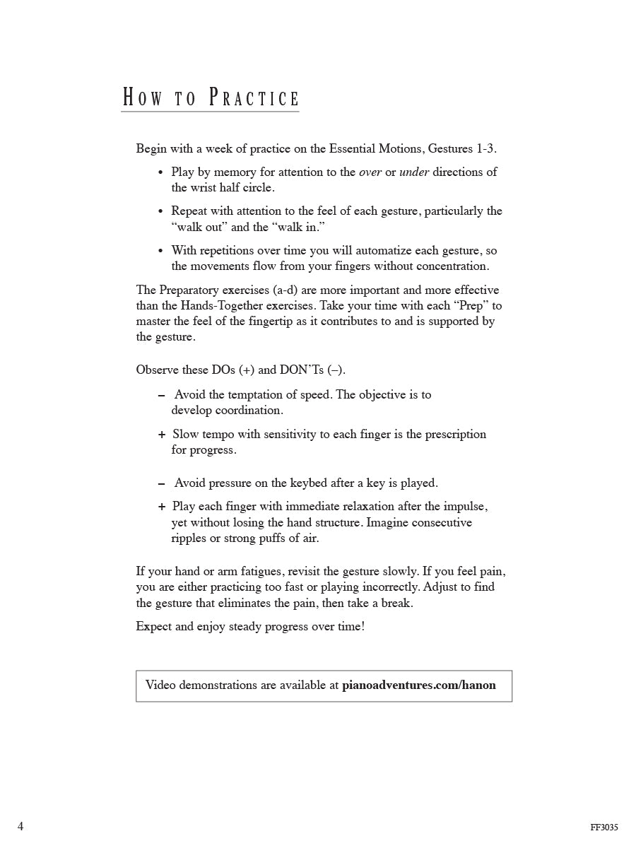 Hanon-Faber, The New Virtuoso Pianist