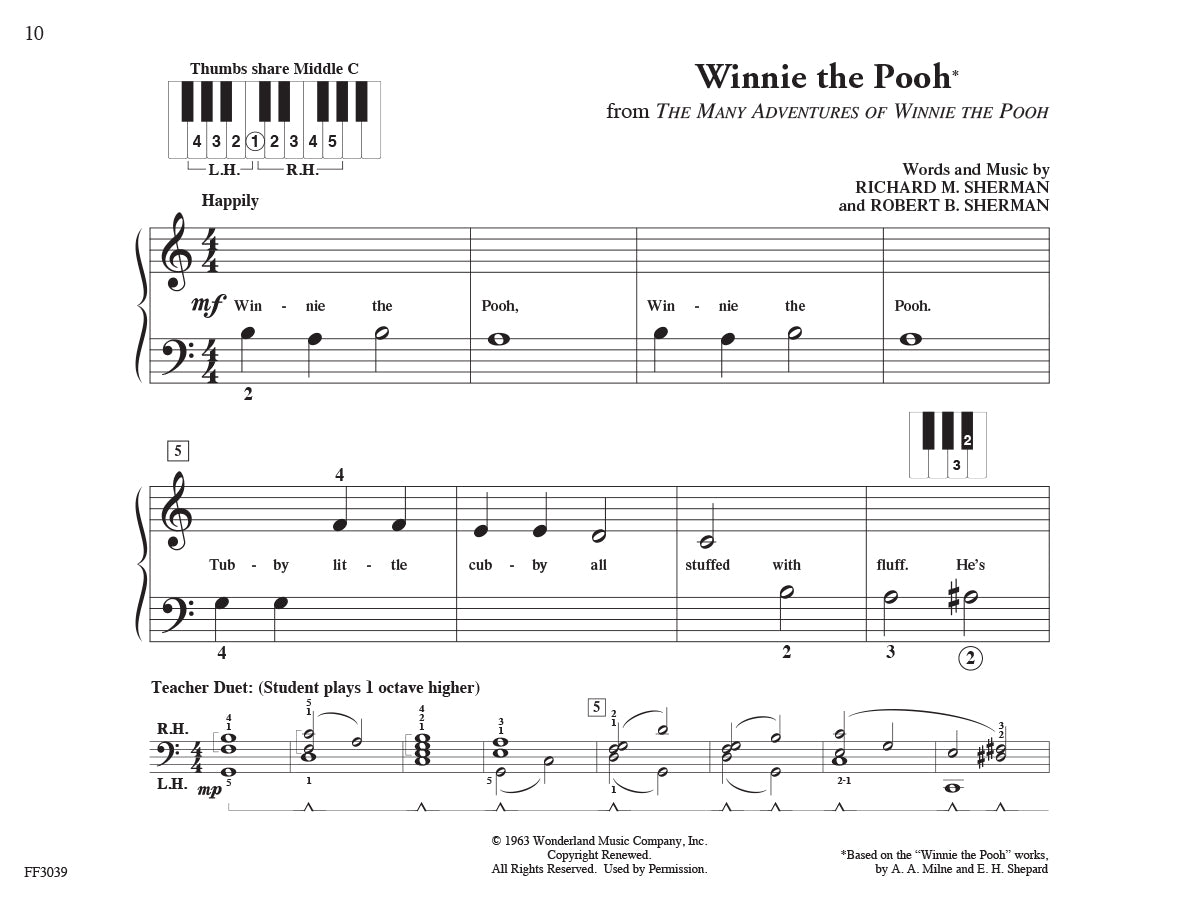 PreTime® Piano Disney