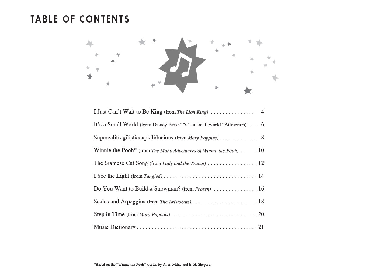 PreTime® Piano Disney