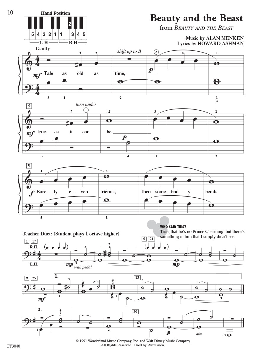 PlayTime® Piano Disney