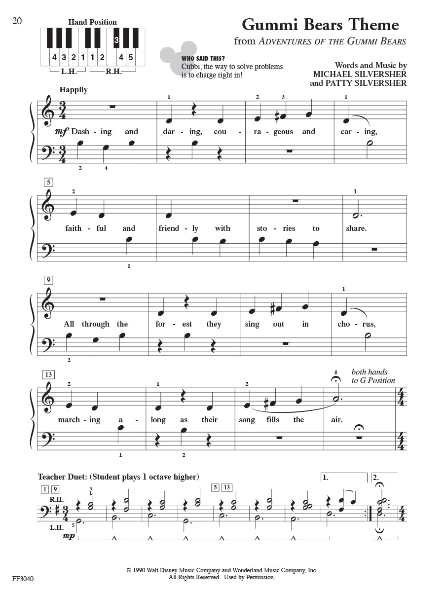 PlayTime® Piano Disney