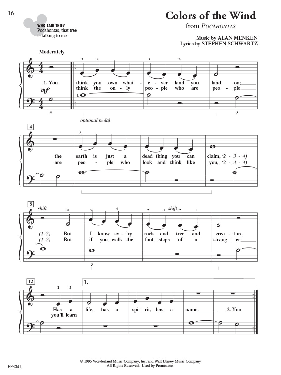 ShowTime® Piano Disney