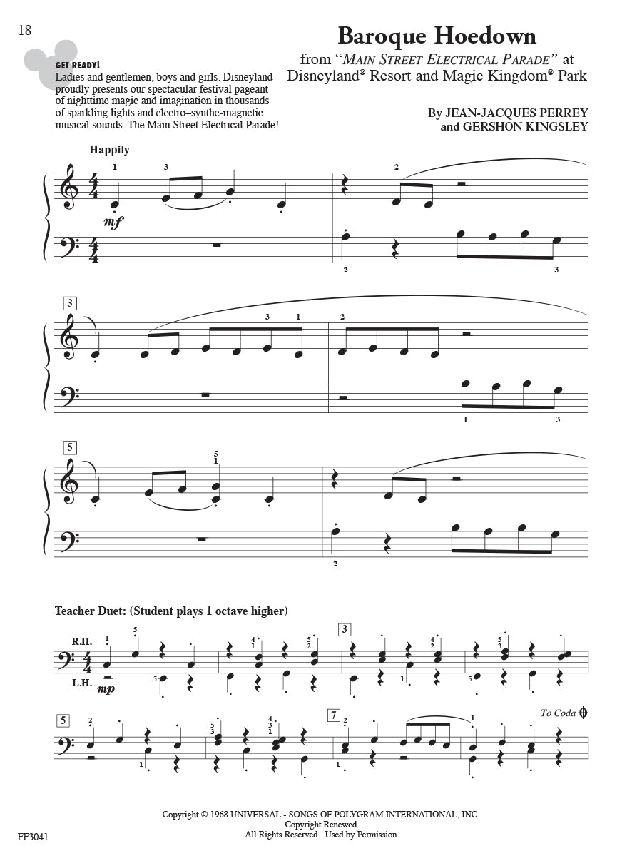 ShowTime® Piano Disney