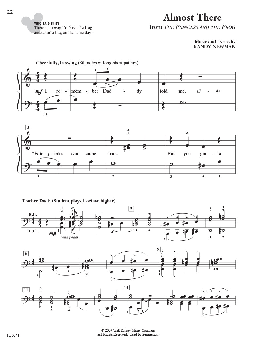 ShowTime® Piano Disney