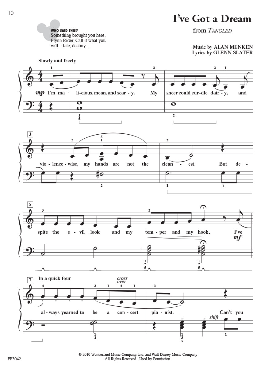 ChordTime® Piano Disney