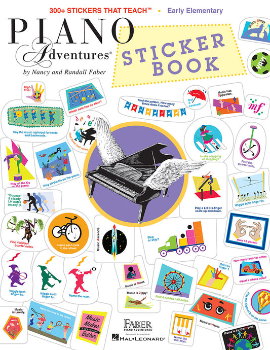 Piano Adventures® Sticker Book